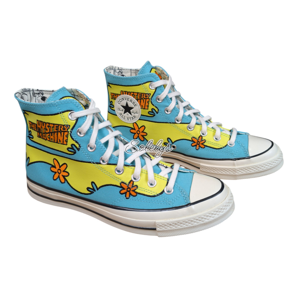 Converse Chuck 70 x Scooby-Doo RARE Mystery Machine High Top Sneaker M8.5 W10.5